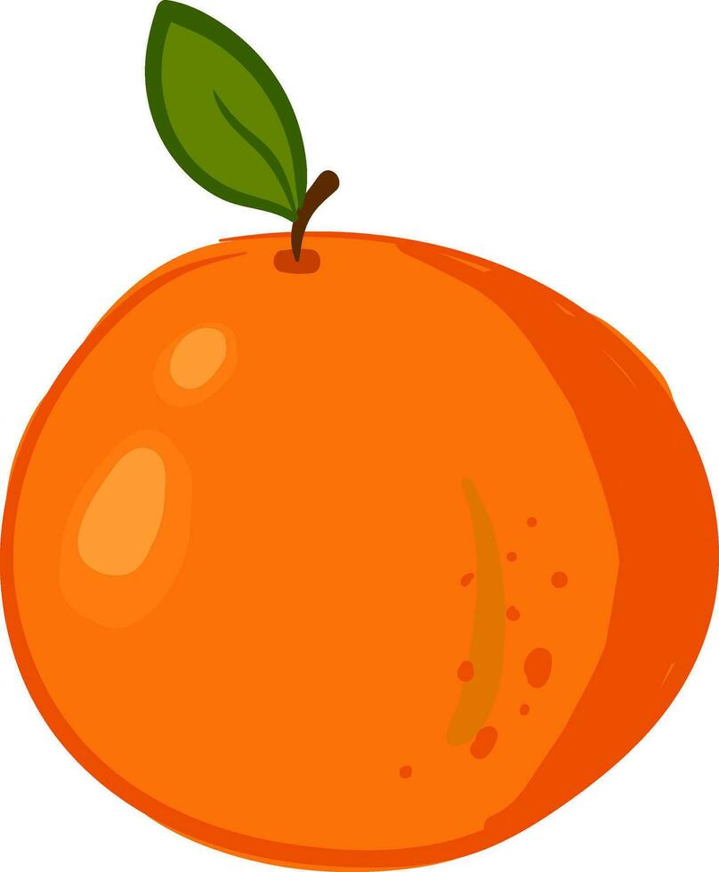 orange skön, vektor eller Färg illustration.