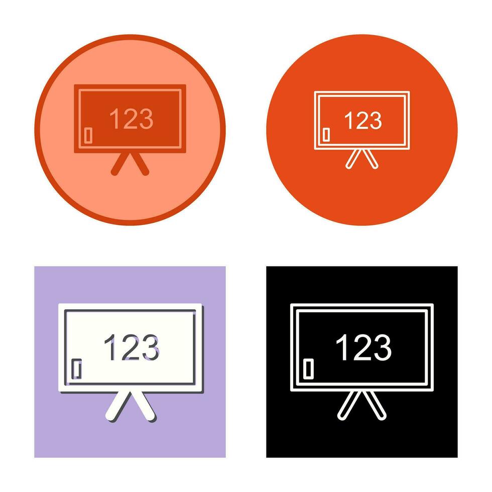 einzigartiges Klassenzimmer-Vektorsymbol vektor