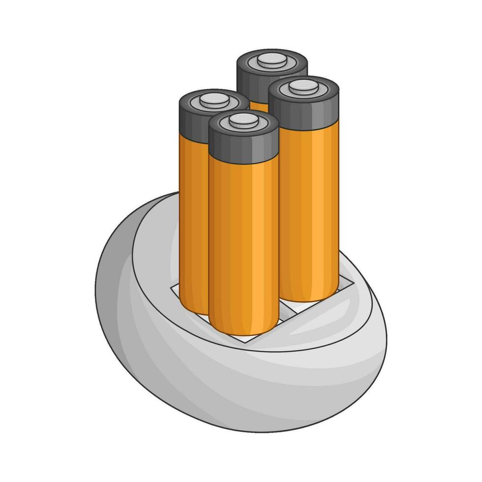 Batterie elektrisch Illustration vektor