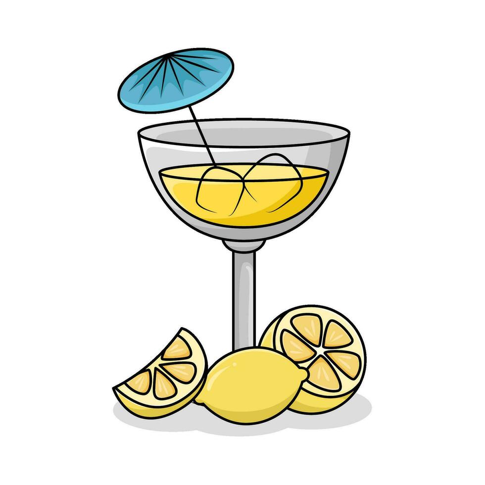 Zitrone trinken Illustration vektor