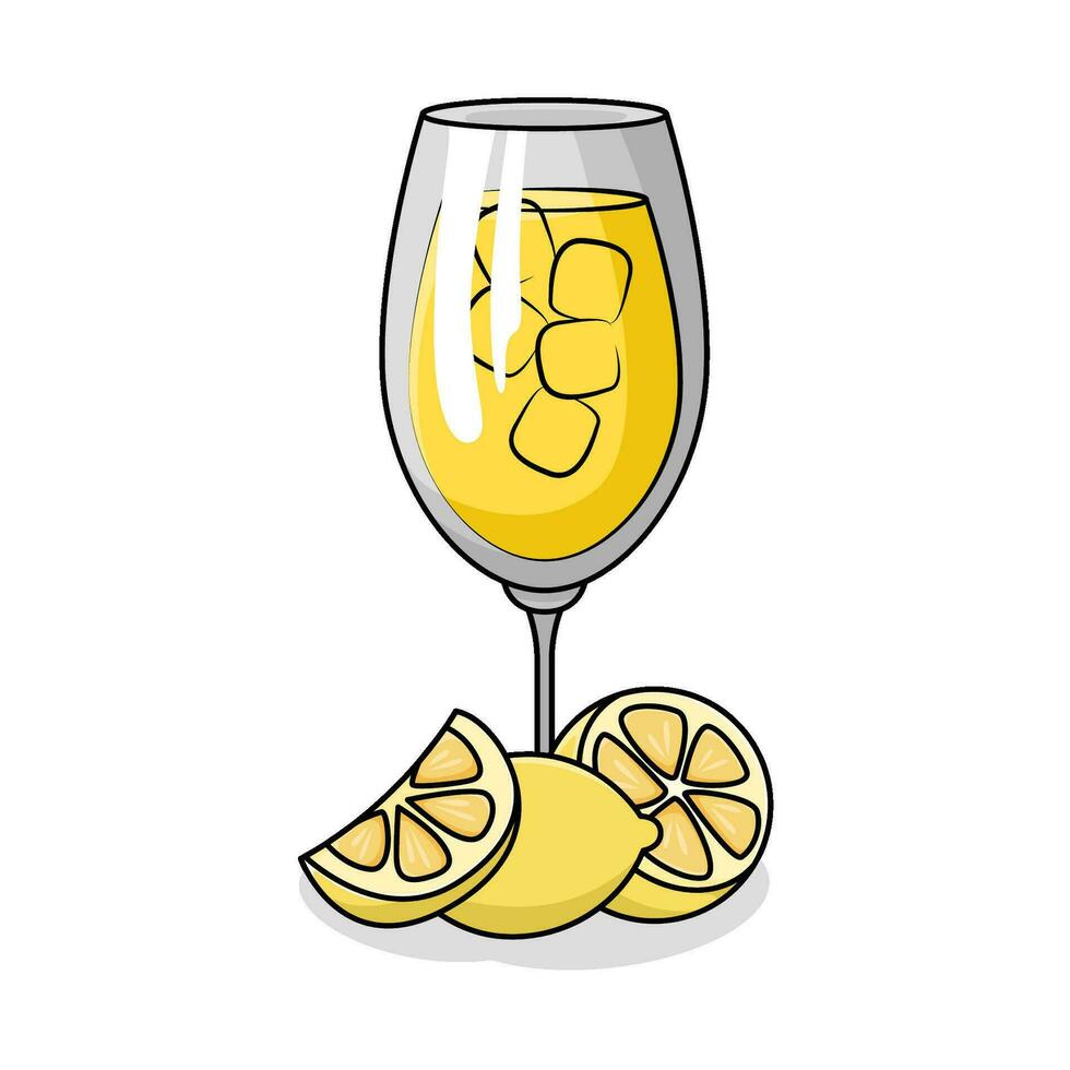 citron- dryck illustration vektor