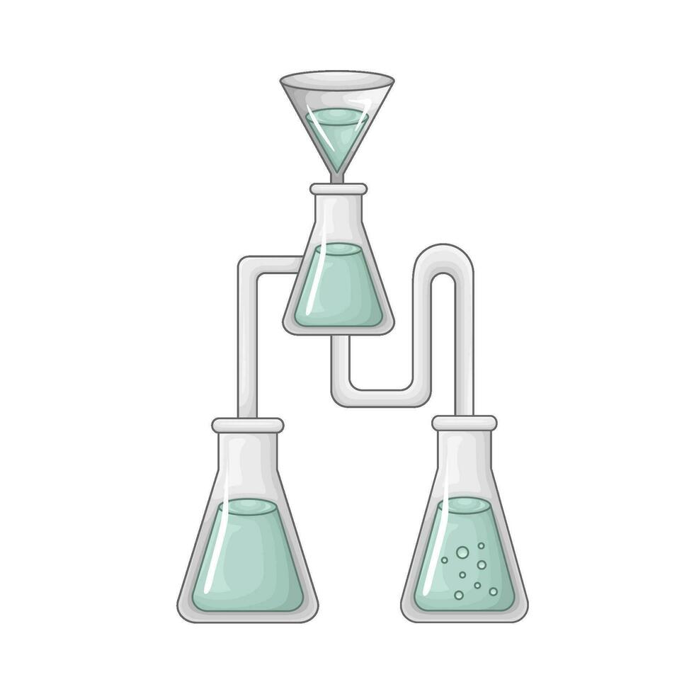 laboratorium trolldryck flaska illustration vektor