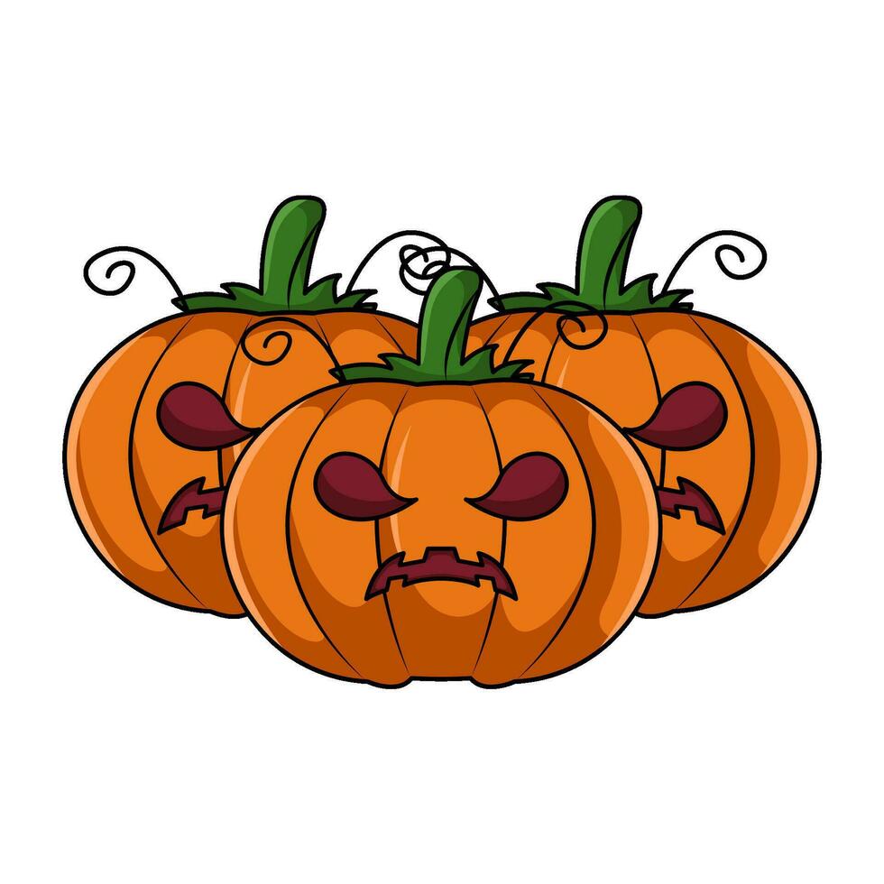 halloween pumpa illustration vektor