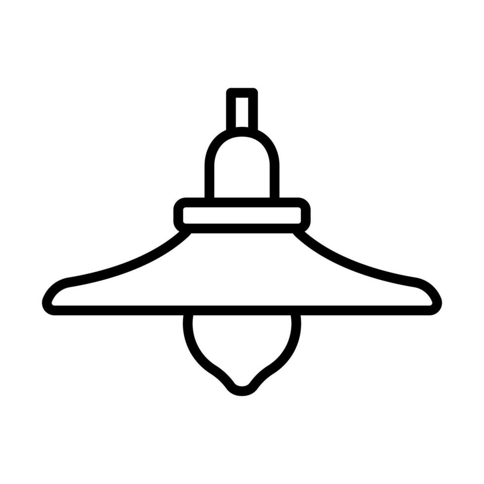 hängend Lampe Symbol Design Vektor
