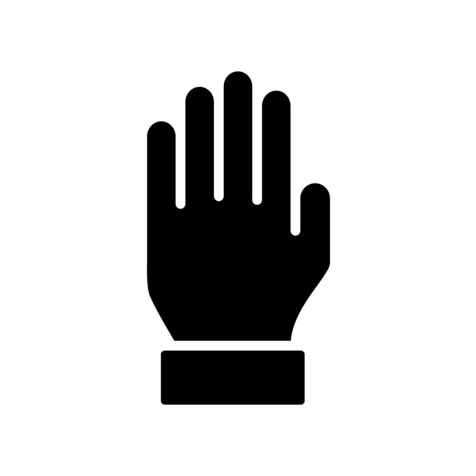 Handschuh Symbol Design Vektor