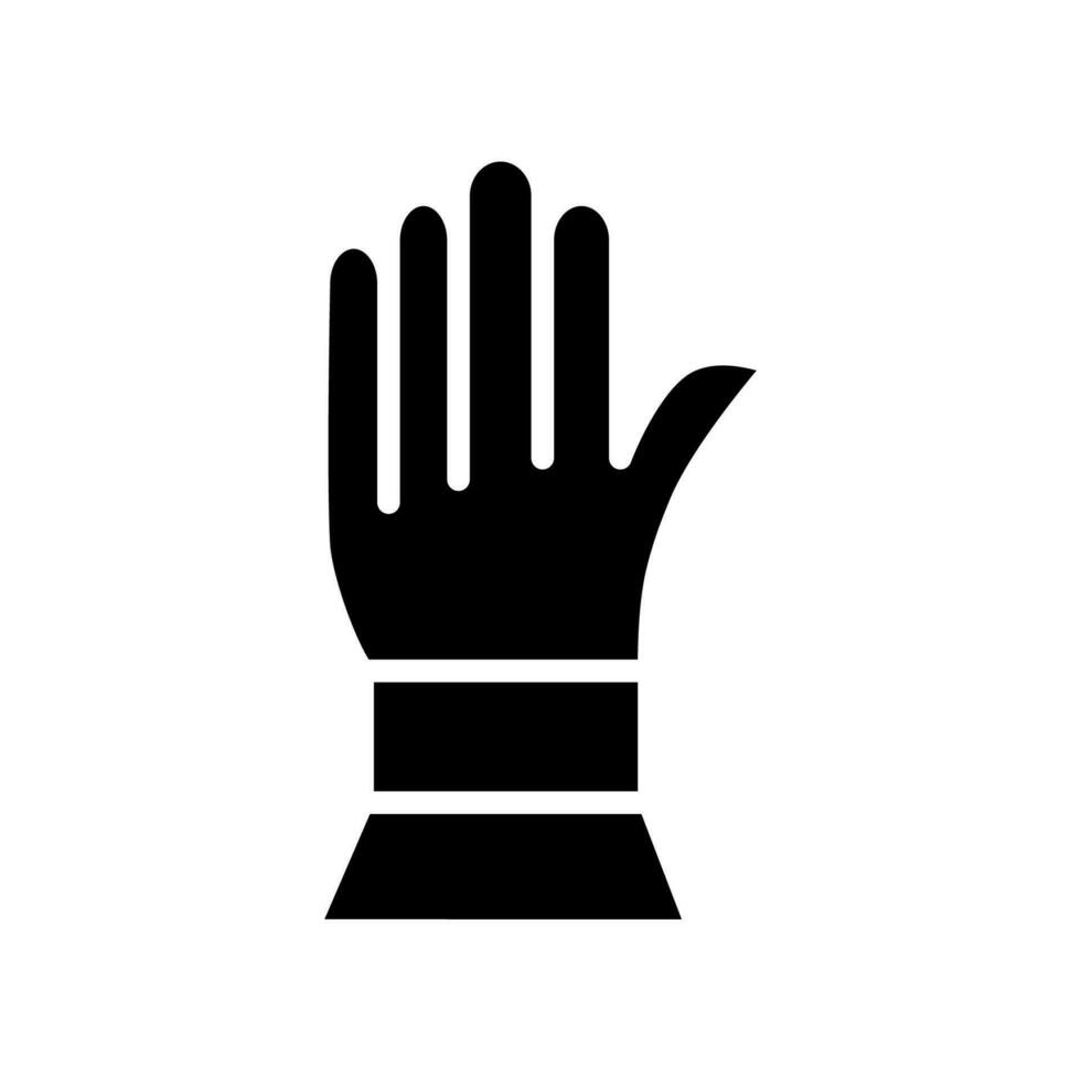 Handschuh Symbol Design Vektor