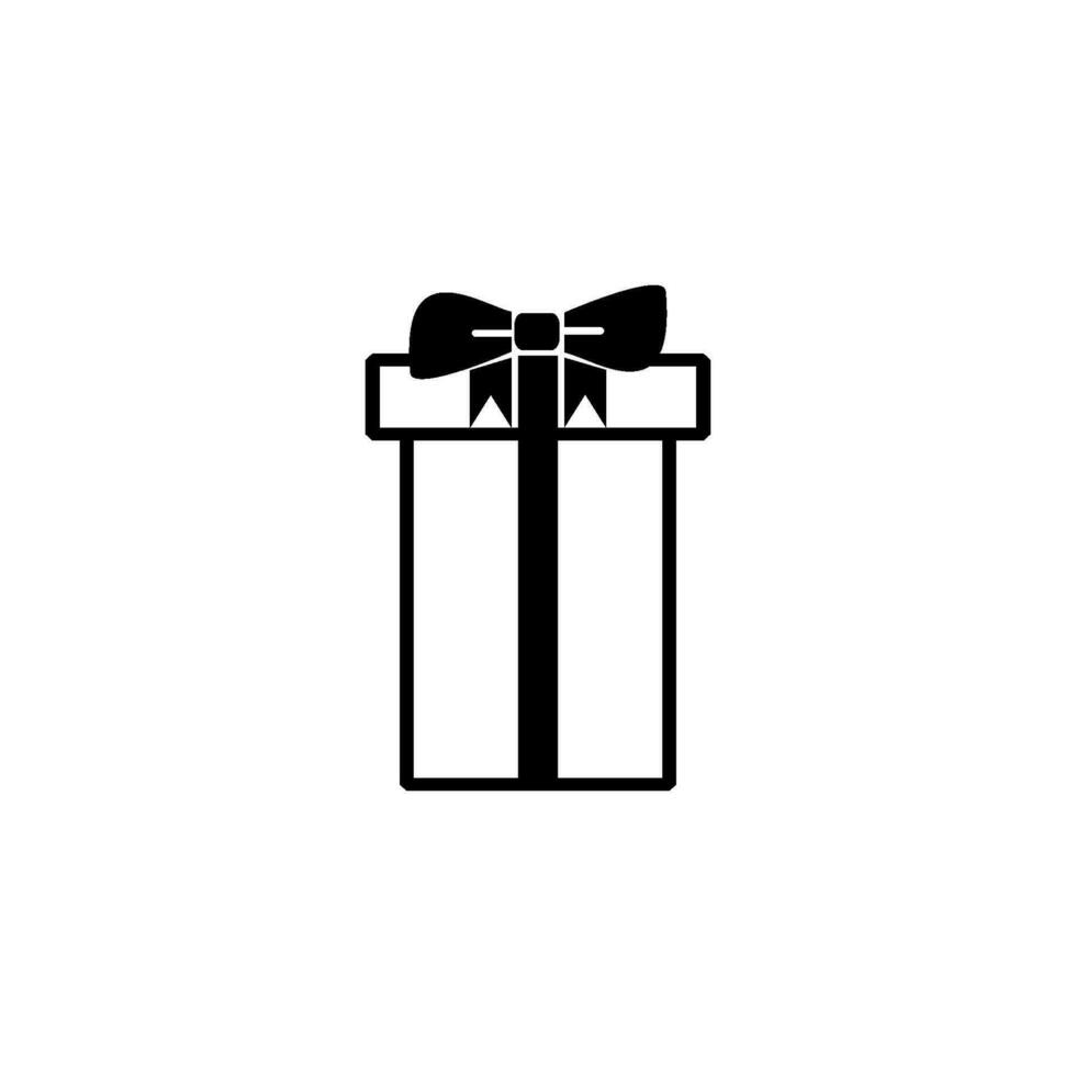 Geschenkbox Symbol Vektor