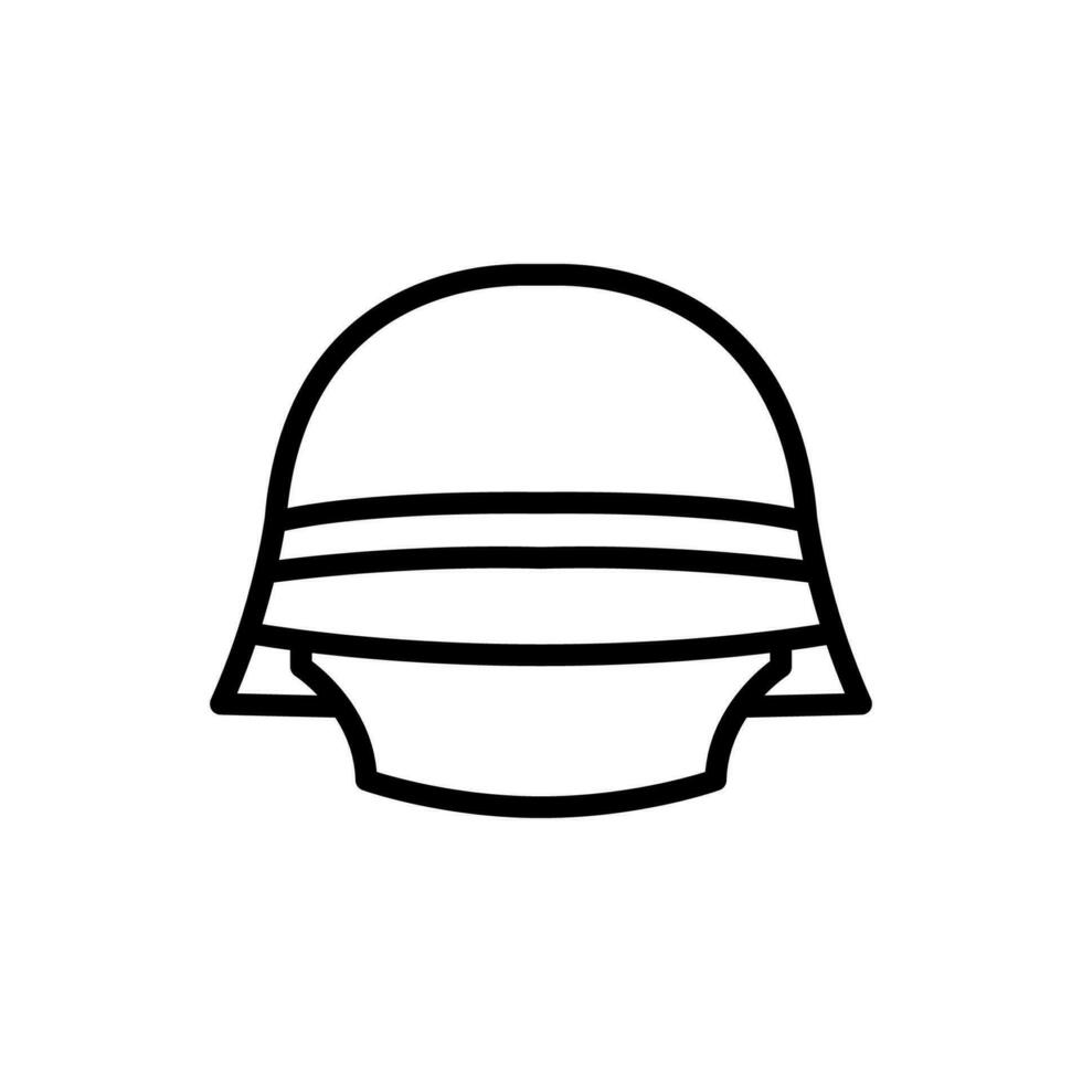 Feuer bekämpfen Helm Symbol Vektor Illustration Design