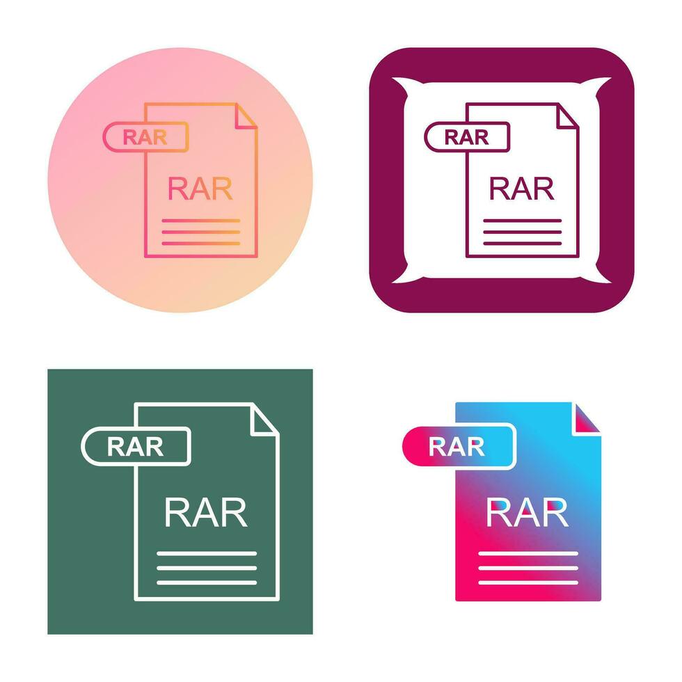 rar-Vektorsymbol vektor