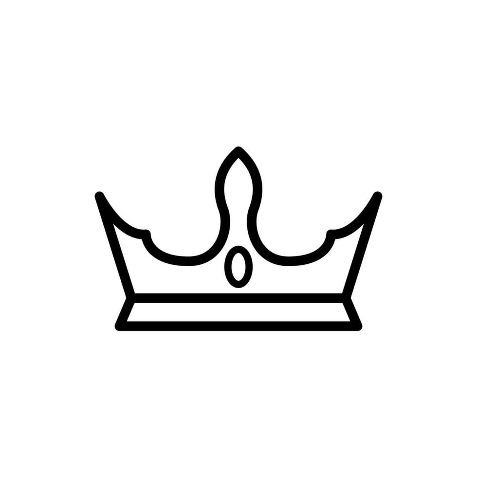 Krone Symbol Design Vektor Vorlage