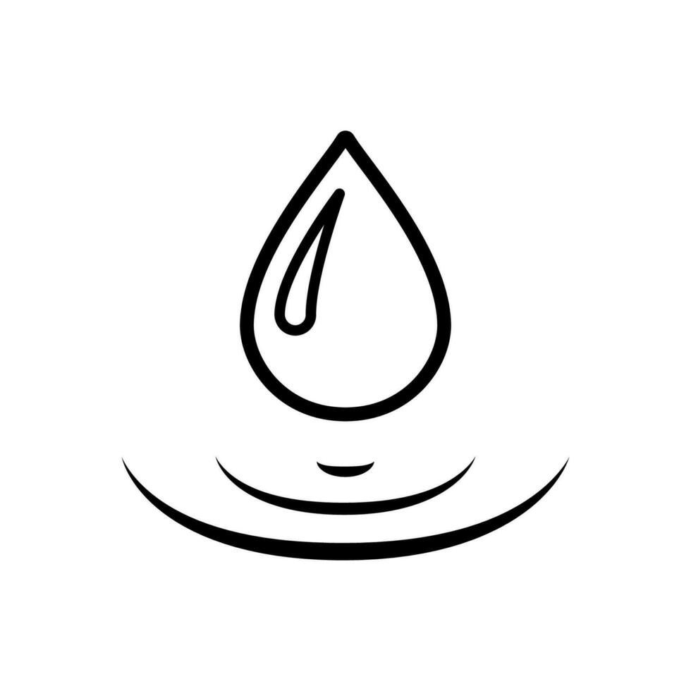 drps Wasser Symbol Design Vektor Vorlage
