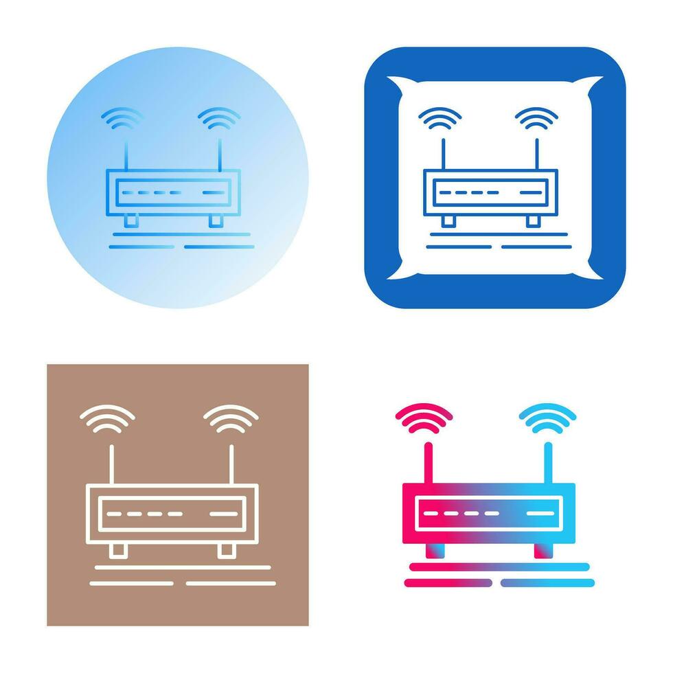 Vektorsymbol für WLAN-Signale vektor