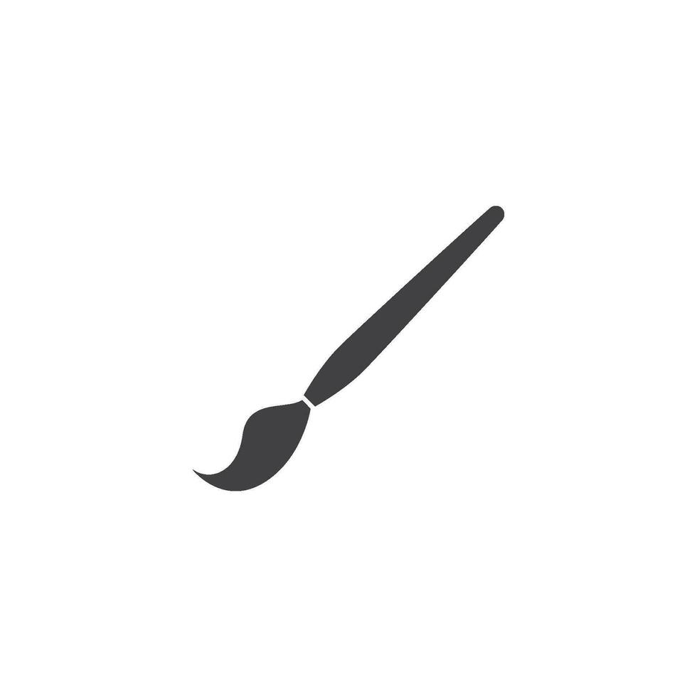 ikonen för pensel vektor