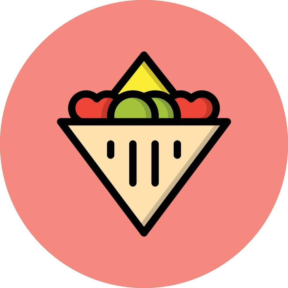 Sandwich-Vektor-Icon-Design-Illustration vektor