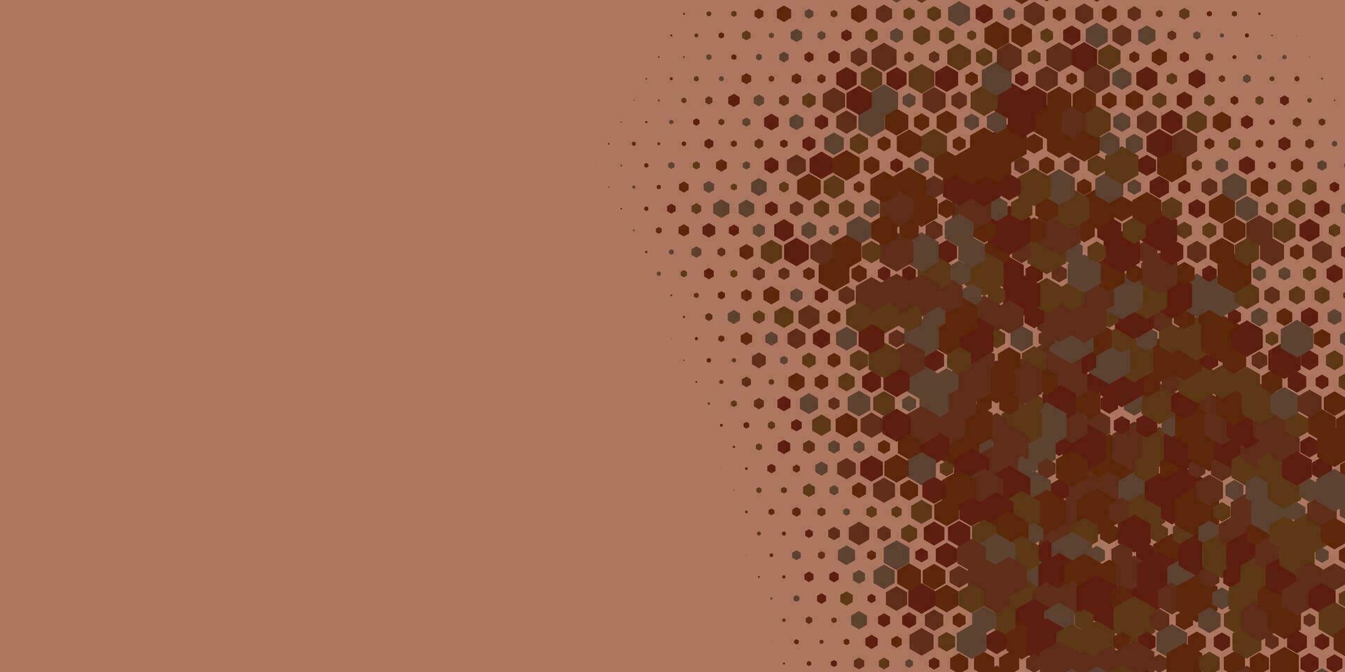 geometrisk abstrakt sexhörning mång Färg bakgrund vektor