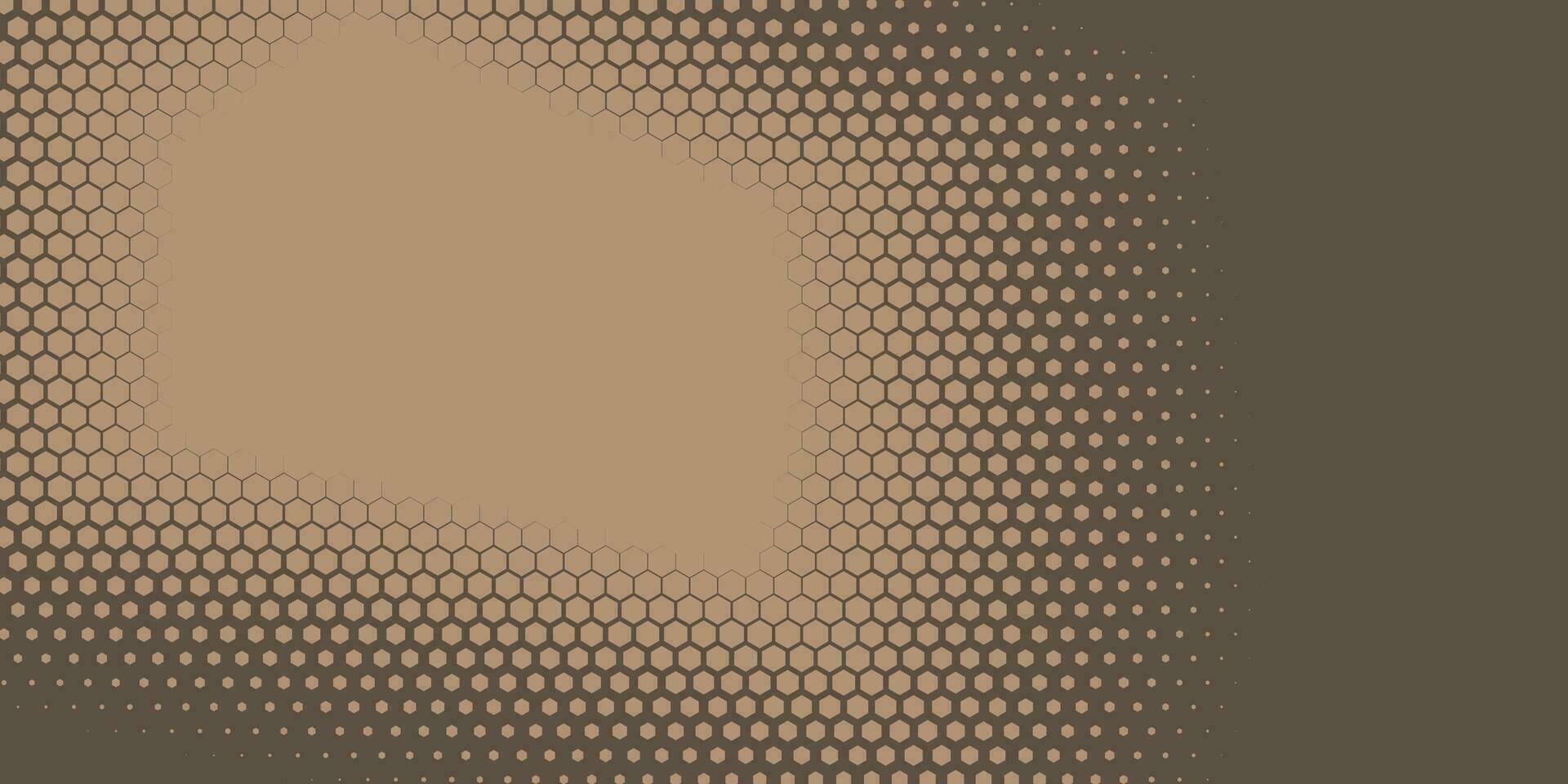 geometrisk abstrakt sexhörning två Färg bakgrund vektor