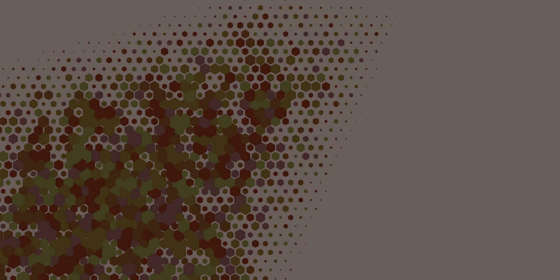 geometrisch abstrakt Hexagon zwei Farbe Hintergrund vektor