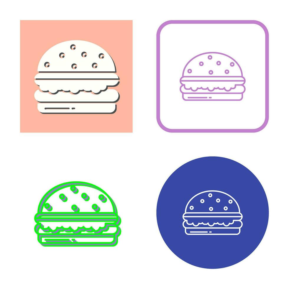 Burger Vektor Icon