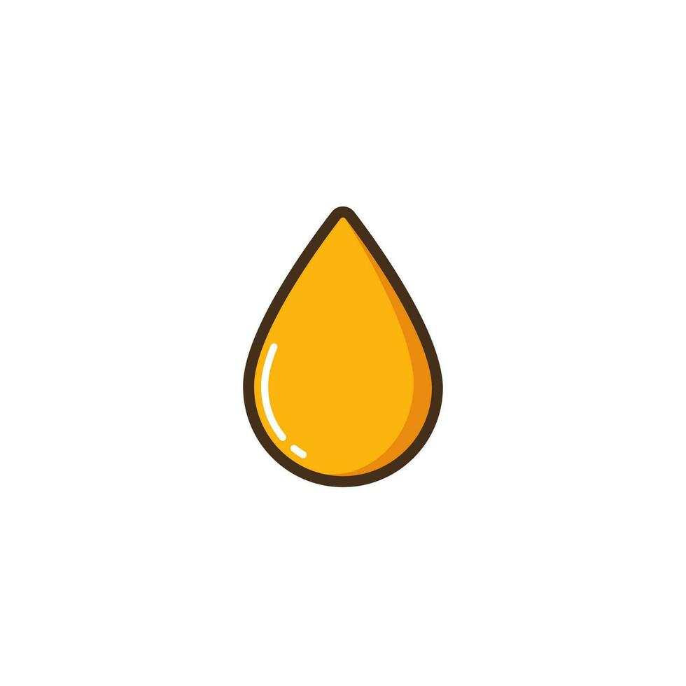 rå olja ikon vektor illustrationer