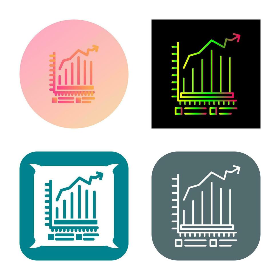 bar Diagram vektor ikon