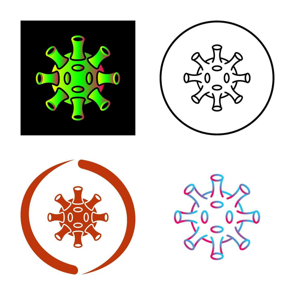 Virus-Vektor-Symbol vektor