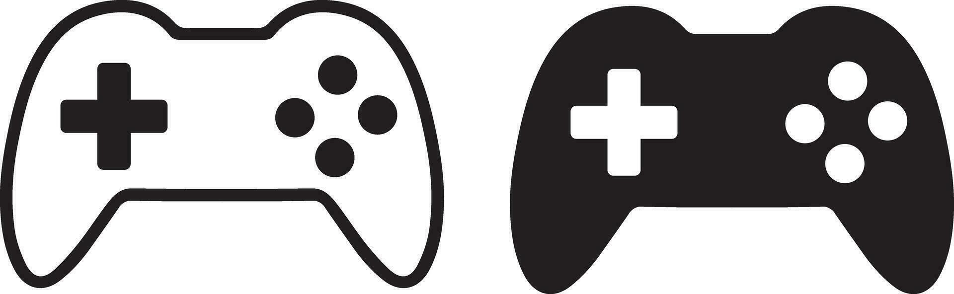 Beste Gamepad Symbol Vektor, Illustration Logo Vorlage im modisch Stil. geeignet zum viele Zwecke. vektor