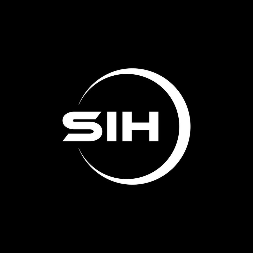 sih brev logotyp design, inspiration för en unik identitet. modern elegans och kreativ design. vattenmärke din Framgång med de slående detta logotyp. vektor