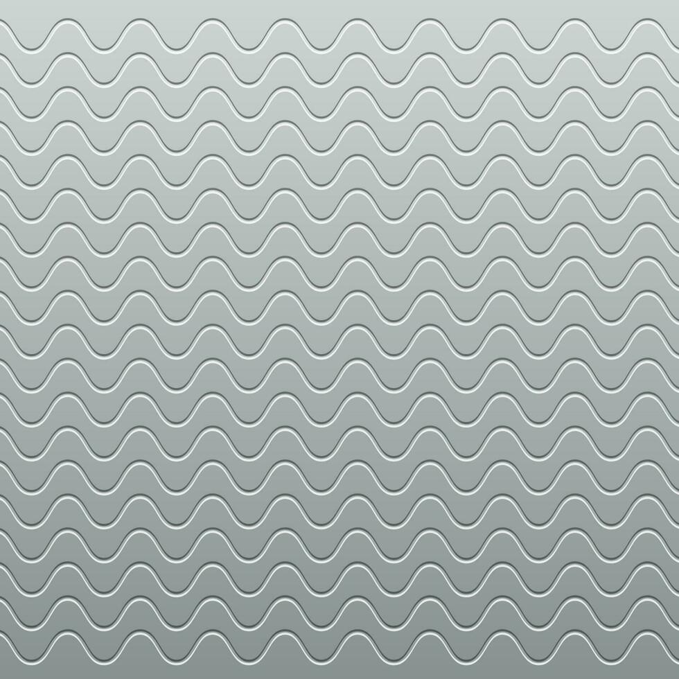 abstrakt vågig rader mönster vektor illustration grå bakgrund.