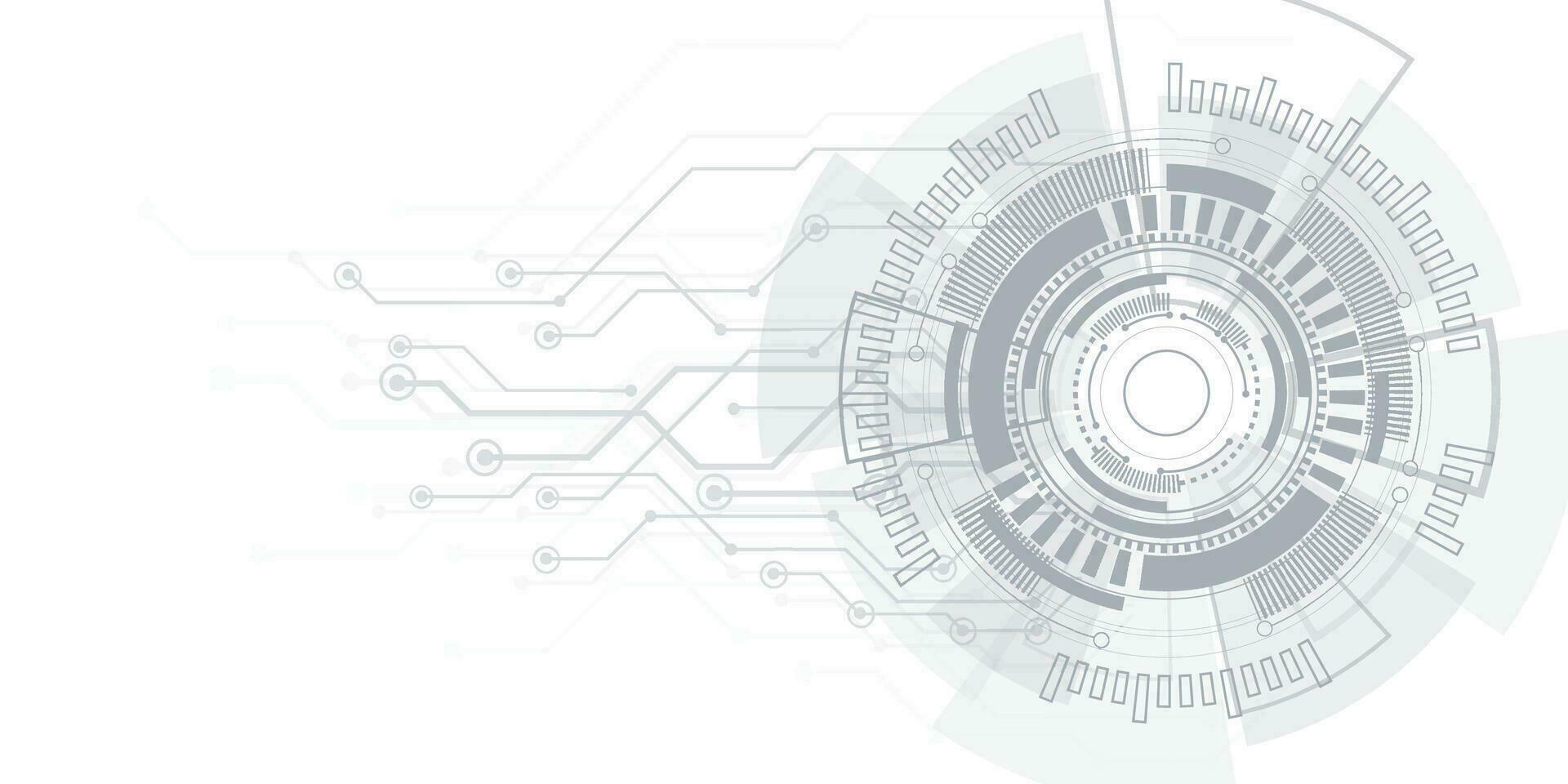 Digital Technologie futuristisch Internet Netzwerk Geschwindigkeit Verbindung Weiß Hintergrund, Cyber Nano Information, abstrakt Kommunikation, Innovation Zukunft Technik Daten, ai groß Daten Linie Punkt Illustration Vektor