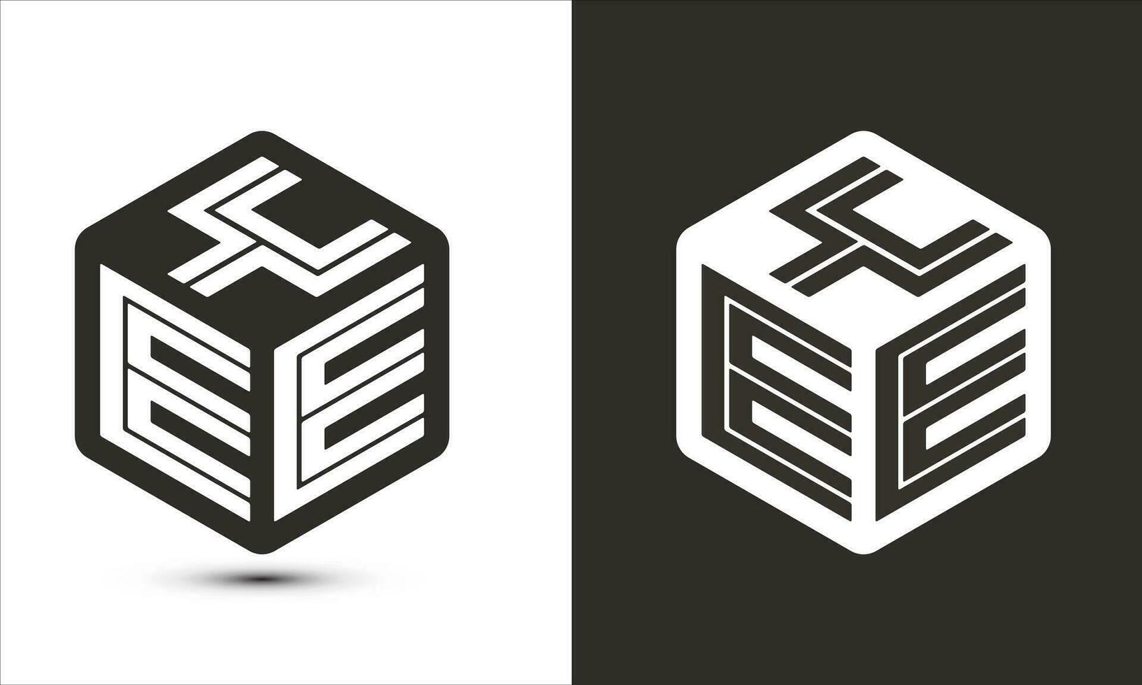 yee Brief Logo Design mit Illustrator Würfel Logo, Vektor Logo modern Alphabet Schriftart Überlappung Stil.