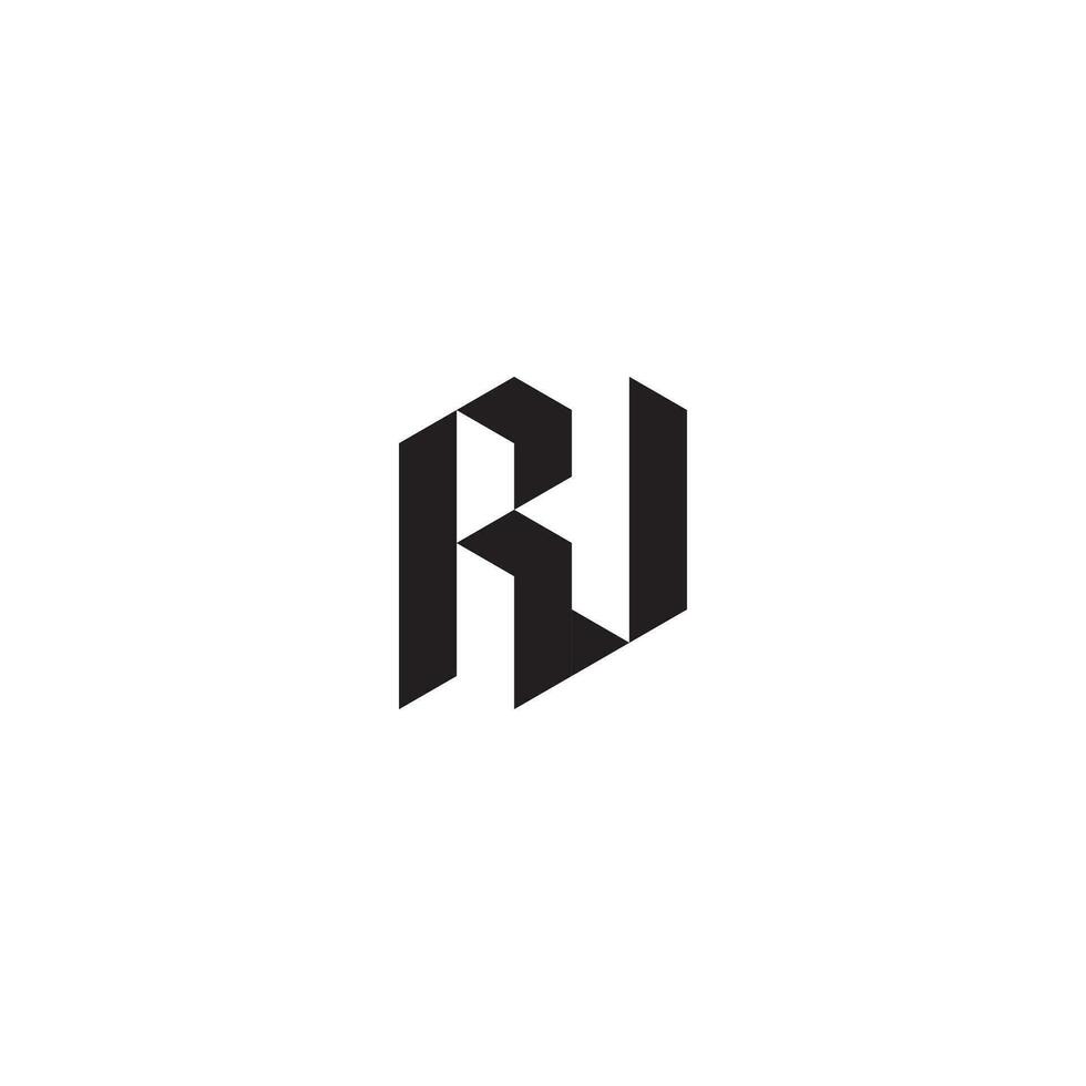 rv geometrisk och trogen begrepp hög kvalitet logotyp design vektor