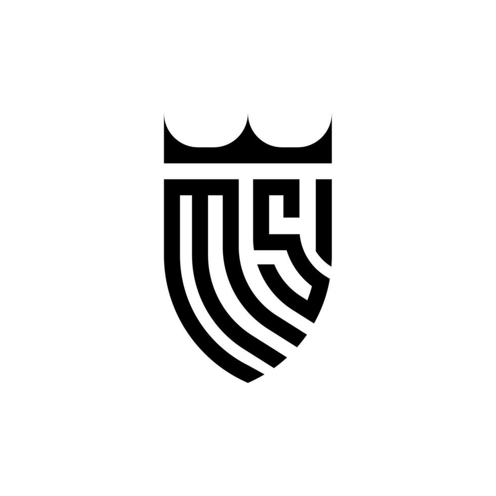 Frau Krone Schild Initiale Luxus und königlich Logo Konzept vektor