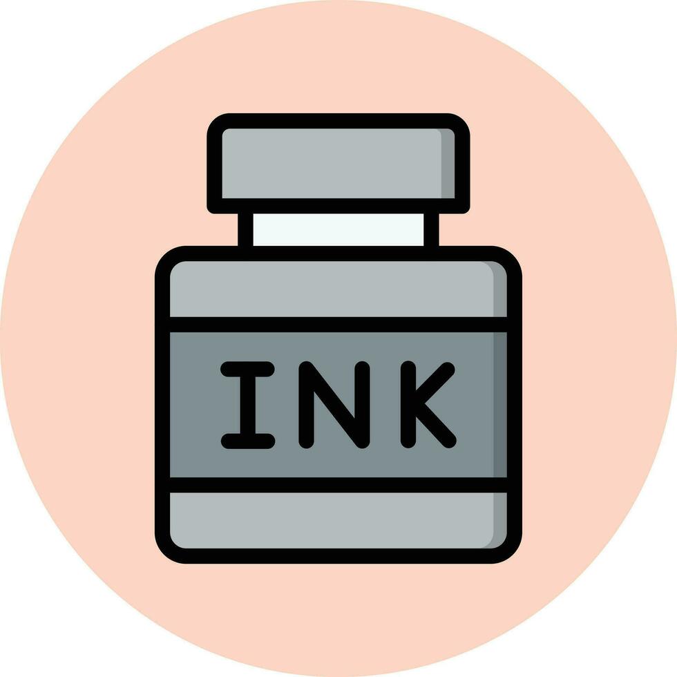 Tinte Vektor Symbol Design Illustration