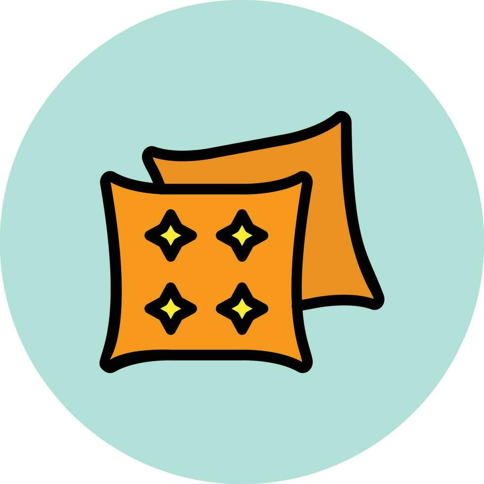 kudde vektor ikon design illustration