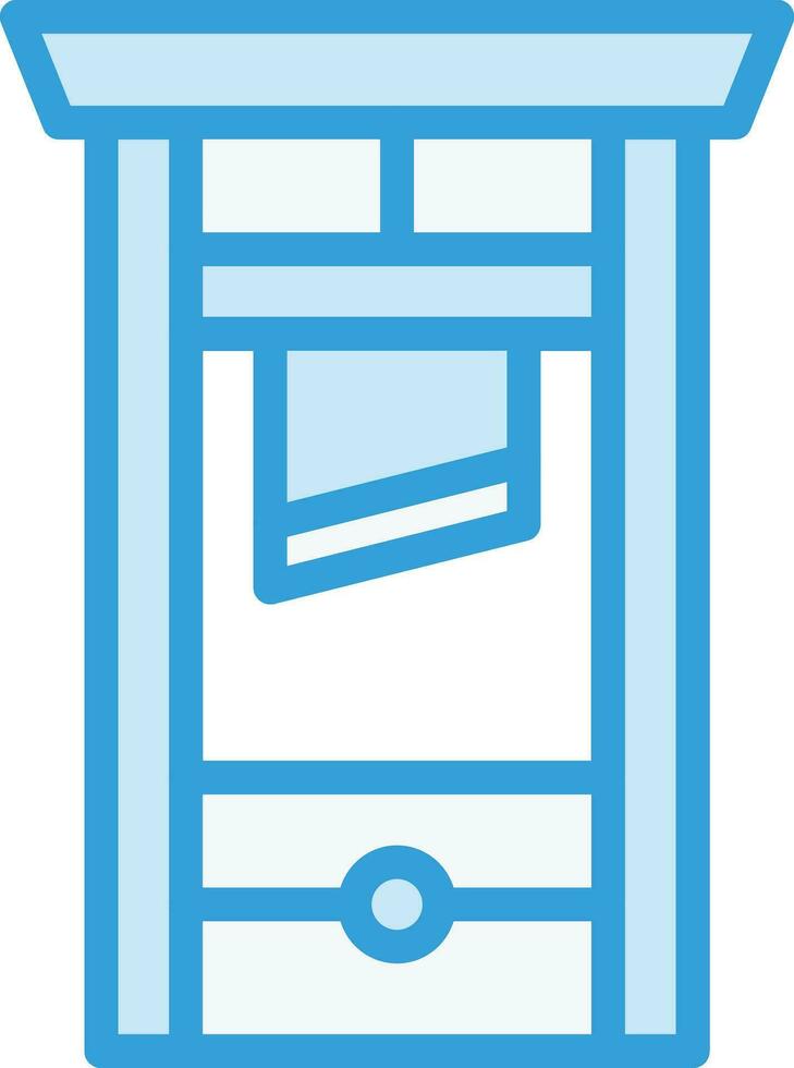 Guillotine Vektor Symbol Design Illustration