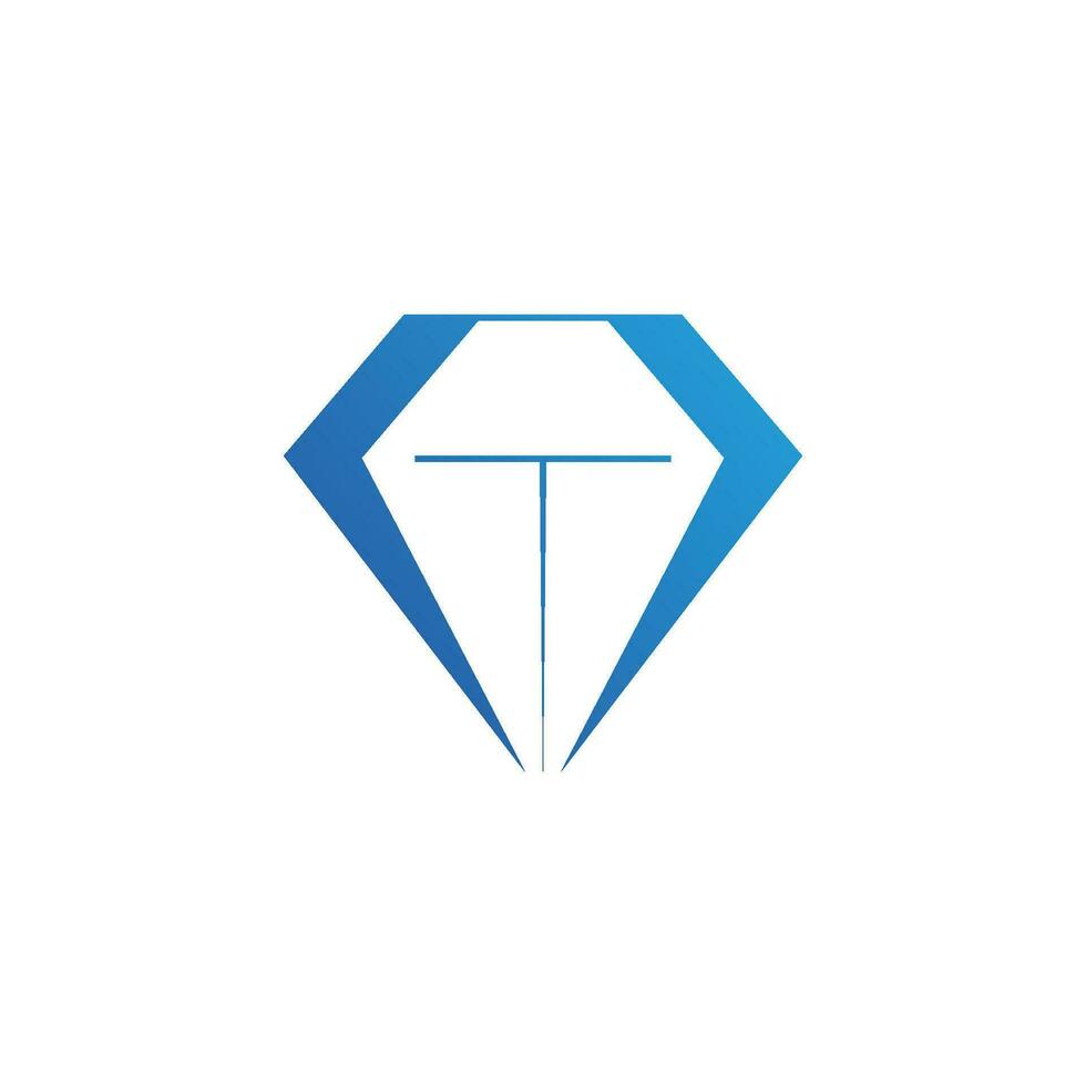 Diamant Logo Vektor Vorlage Symbol Design