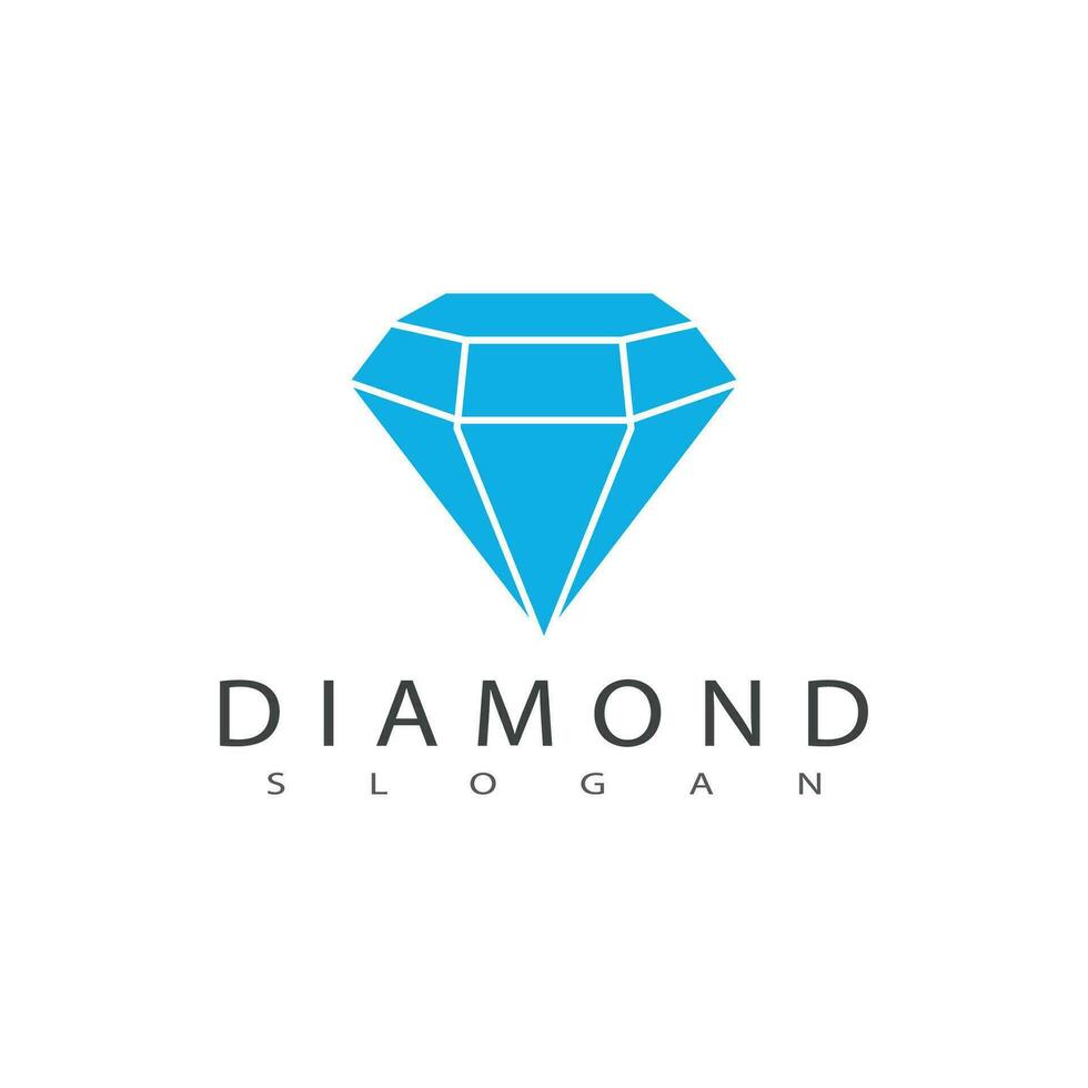 diamant logotyp vektor mall symbol design