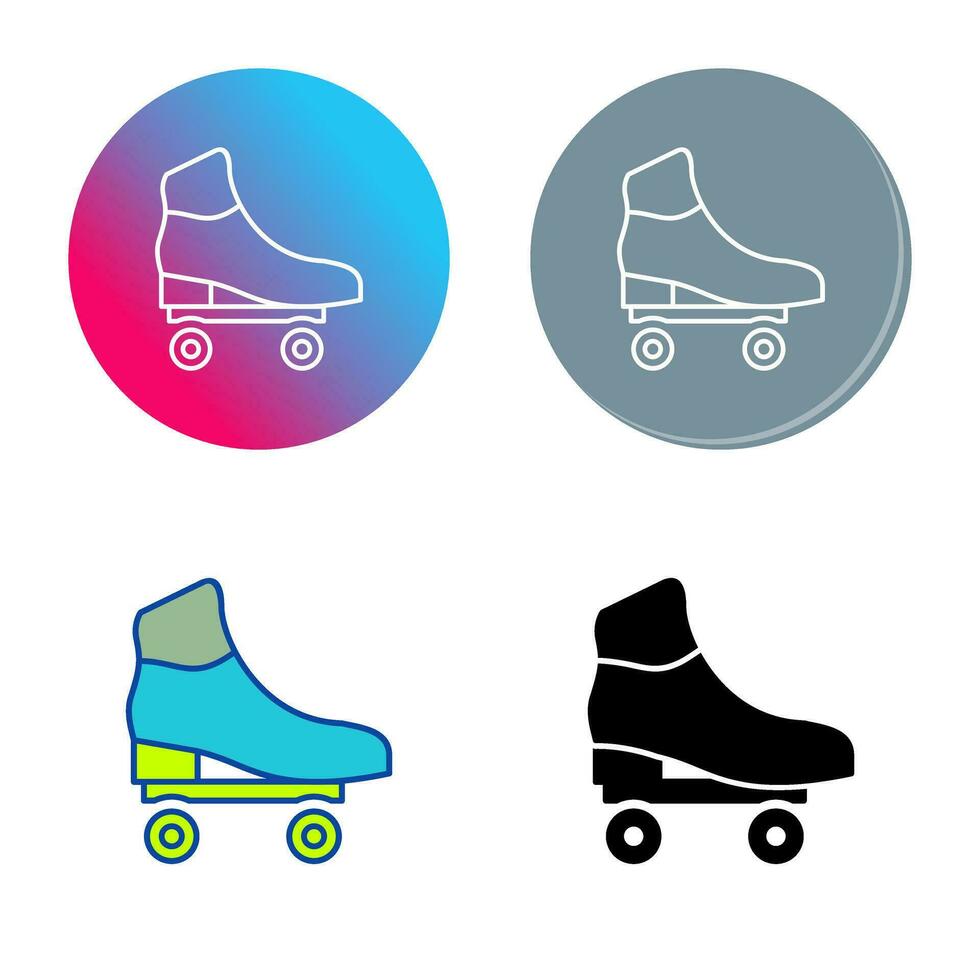 Skates-Vektor-Symbol vektor