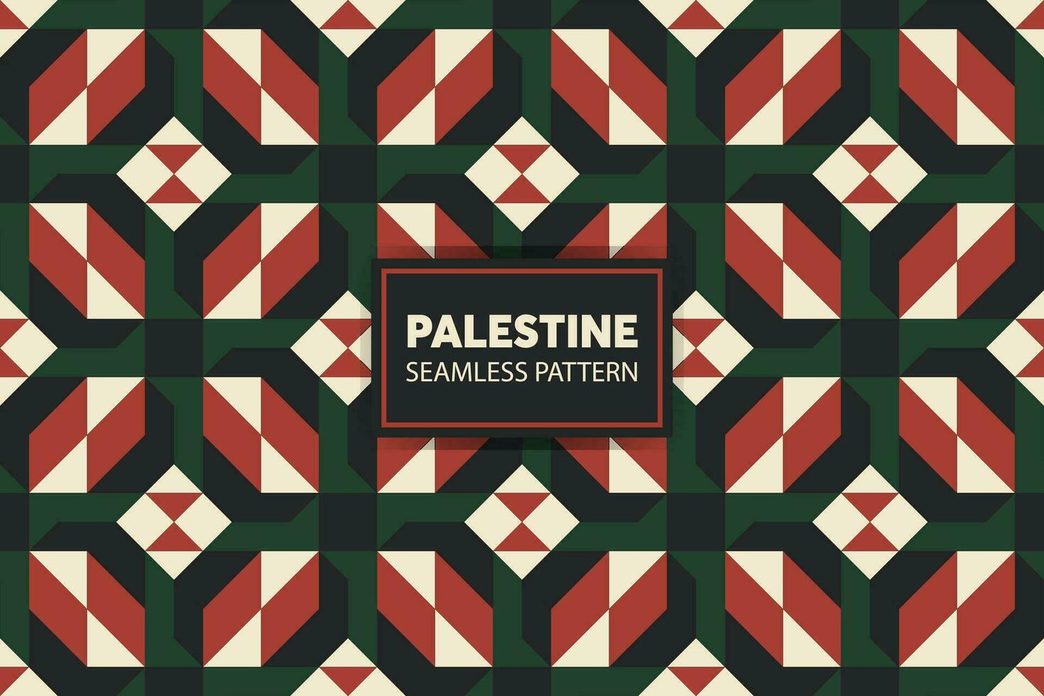 palästinensisch Stickerei nahtlos Muster Hintergrund. großartig zum Präsentationen und Folien. Vektor Datei.
