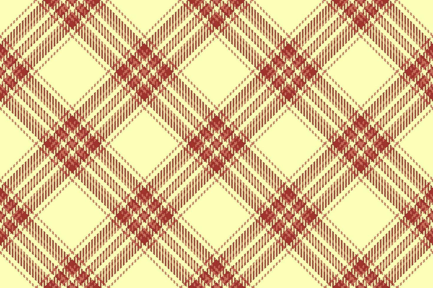 Textur Tartan Plaid von Stoff prüfen Textil- mit ein Vektor Hintergrund Muster nahtlos.