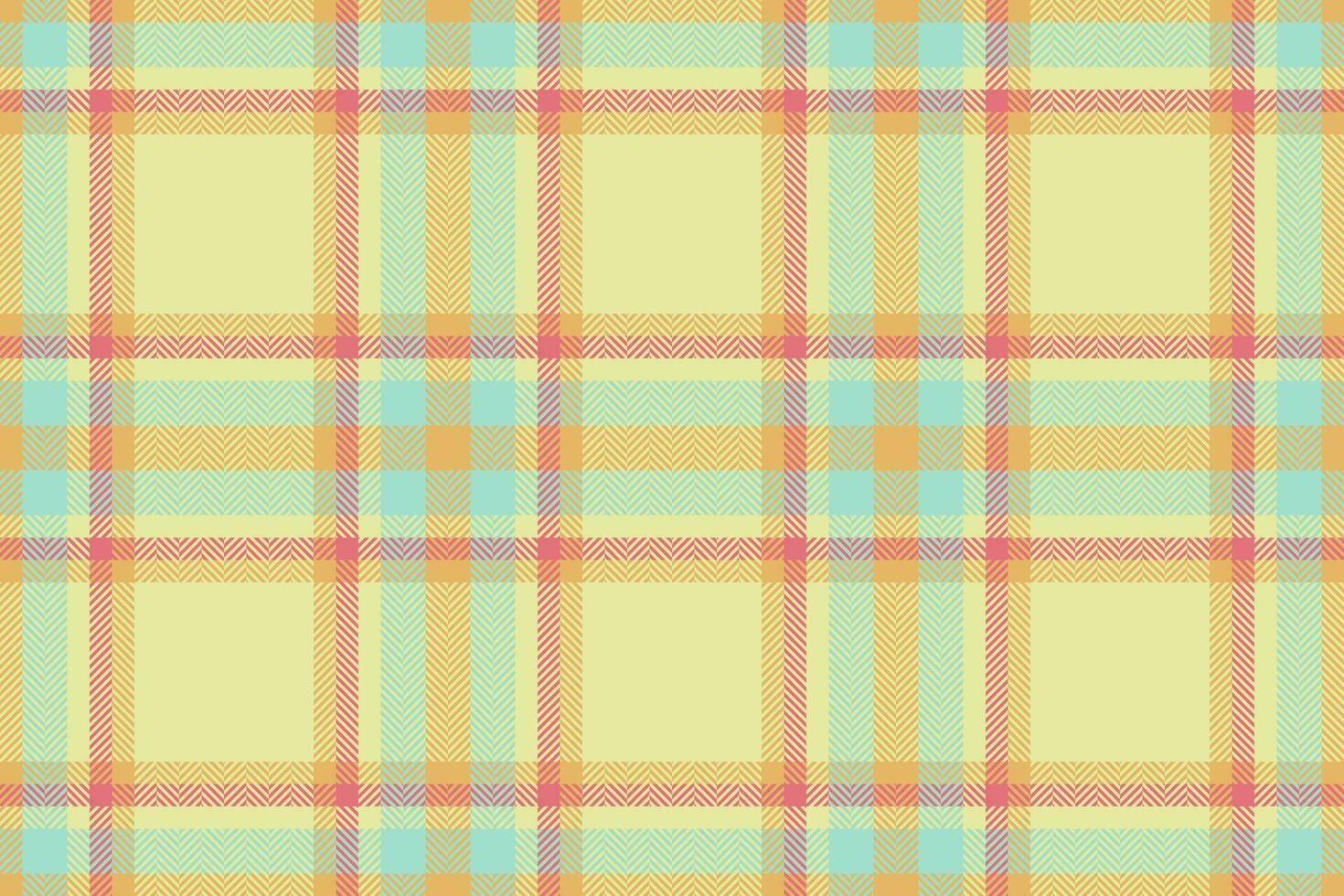 Plaid Stoff Muster von Textil- Tartan prüfen mit ein Vektor nahtlos Textur Hintergrund.