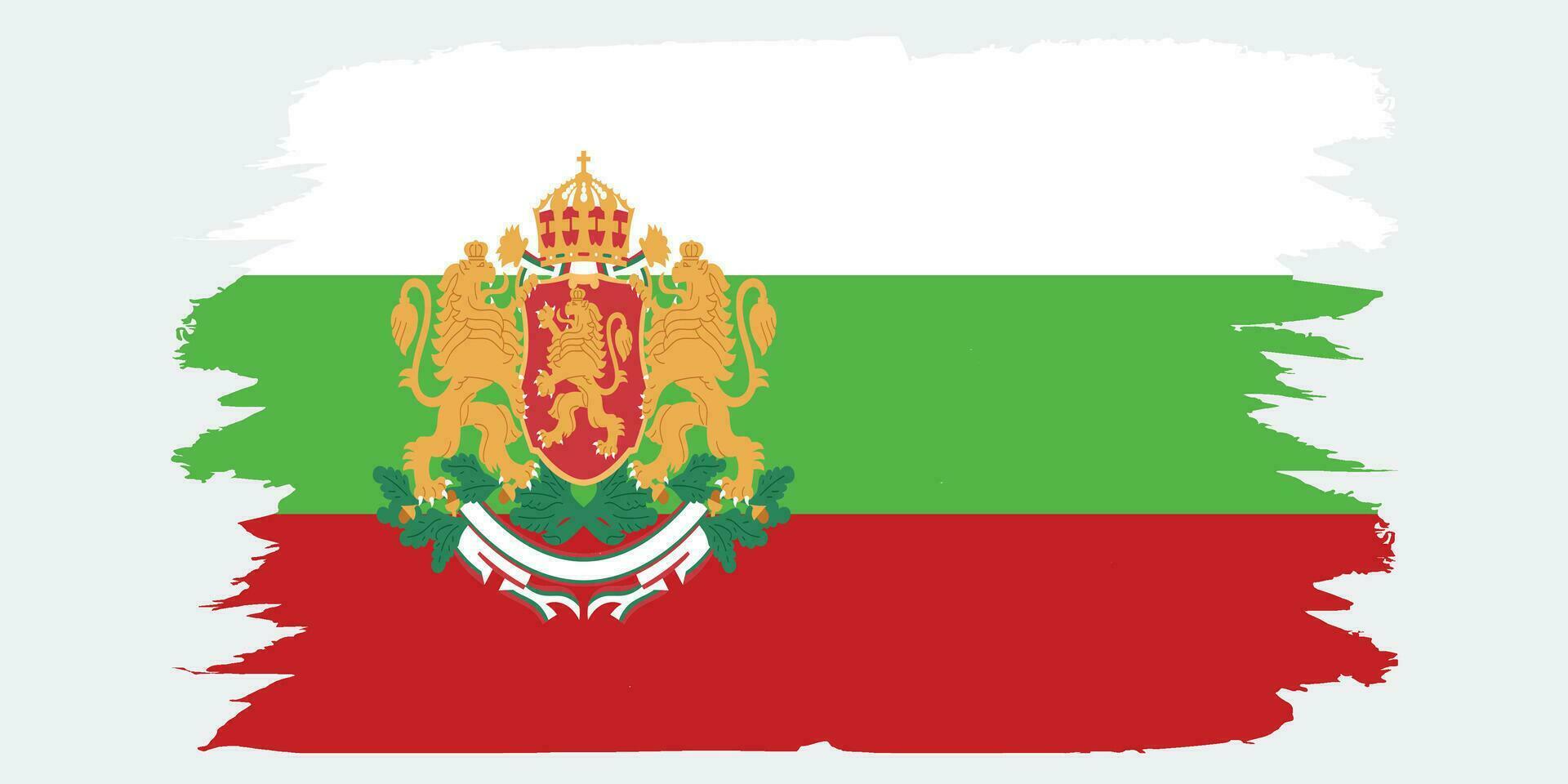 bulgarian flagga i vektor form. vektor konstverk