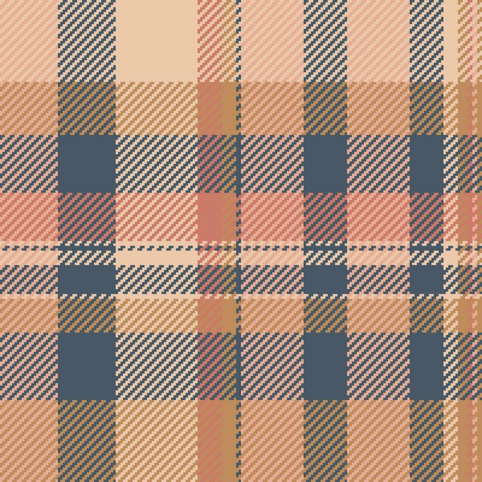 vektor textil- bakgrund av mönster tartan tyg med en pläd kolla upp sömlös textur.