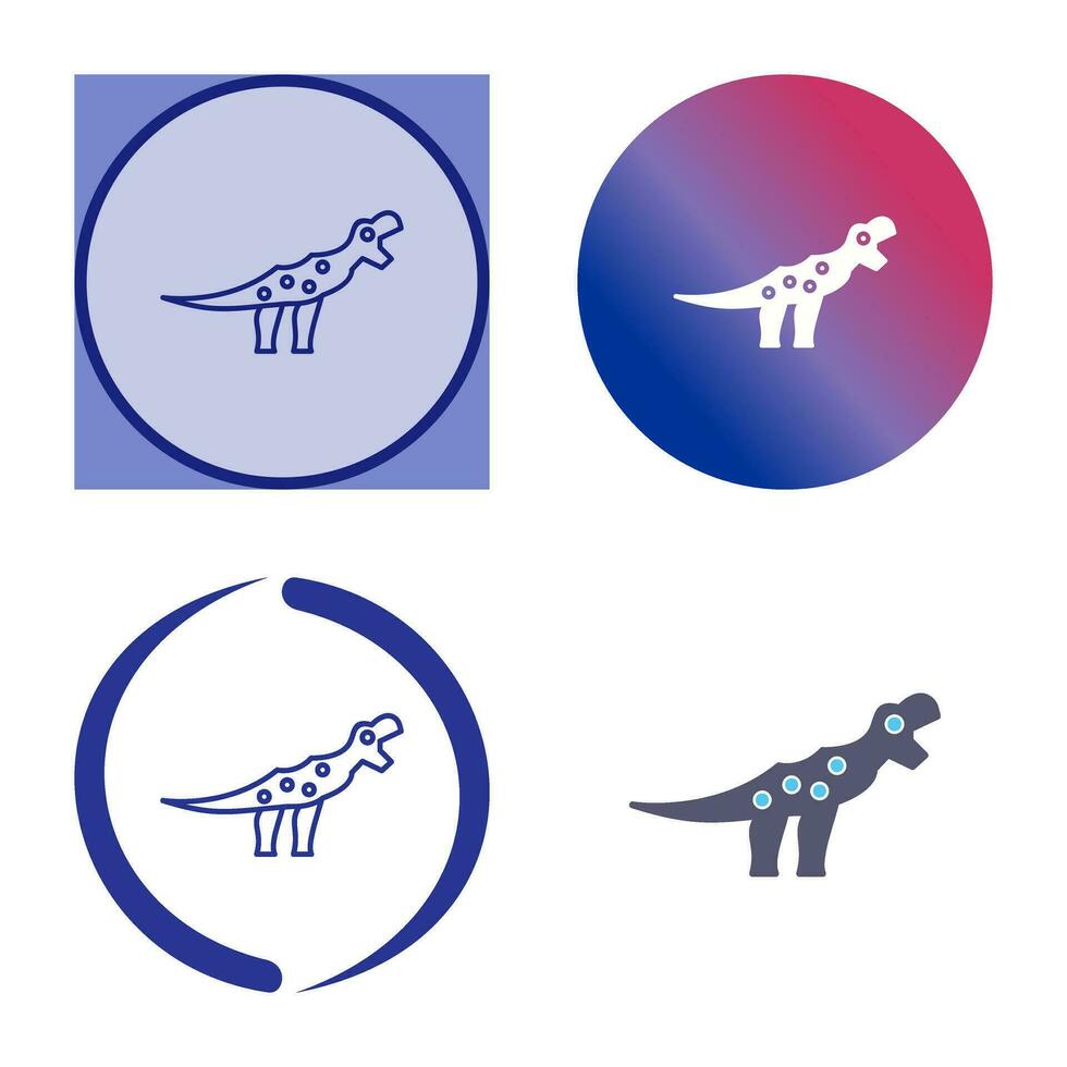 Dinosaurier-Vektor-Symbol vektor