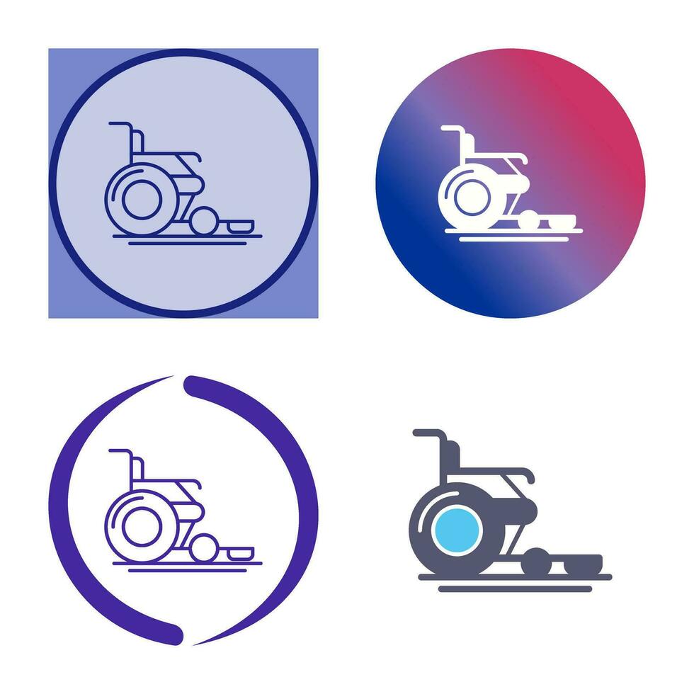 Rollstuhl-Vektor-Symbol vektor