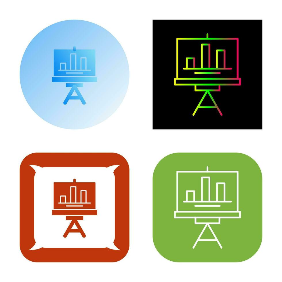 Statistik-Vektorsymbol vektor