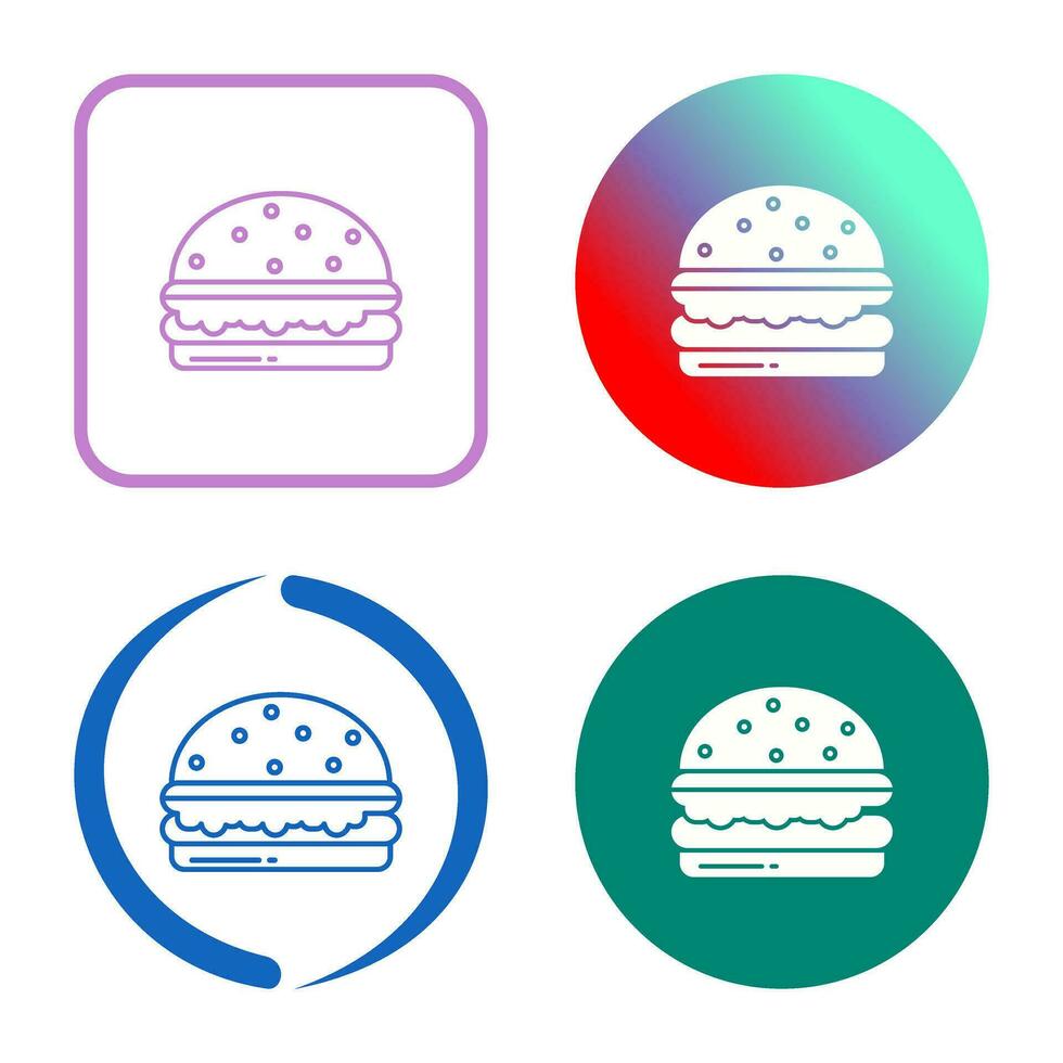 Burger Vektor Icon