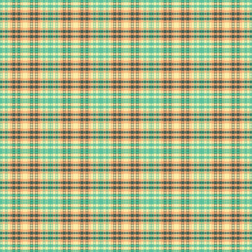 tartan rutigt mönster med textur och retro färg. vektor