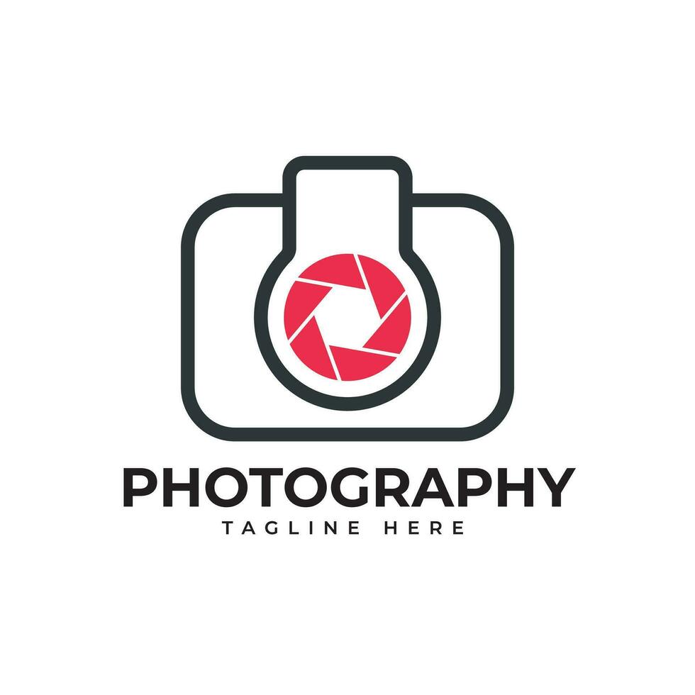 fotografering logotyp design vektor