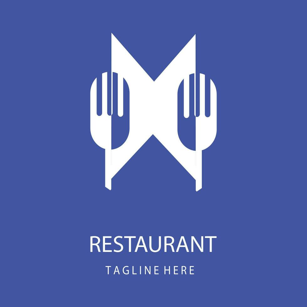 Restaurant Gabel Löffel Logo Vektor. Restaurant Essen Logo Symbol illustrator.fork und Löffel Logo Symbol zum alle Restaurant Essen Diät vektor